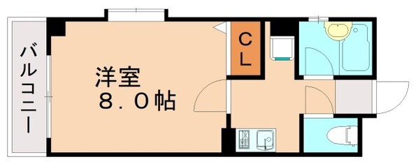 井尻駅 徒歩1分 3階の物件間取画像